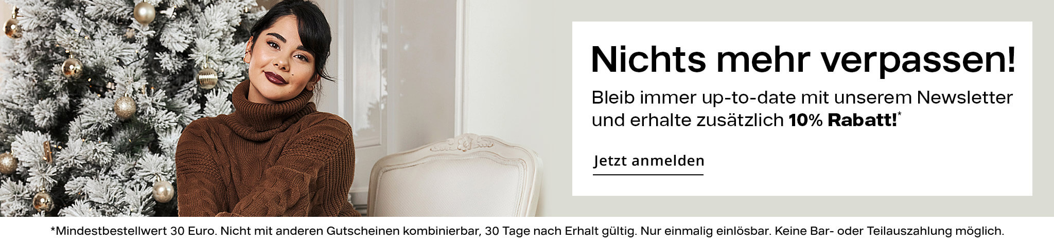 Jetzt Newsletter abonnieren & 10% Deichmann Gutschein sichern!